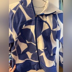 White blue leaf reversible lulu scuba - extremely rare